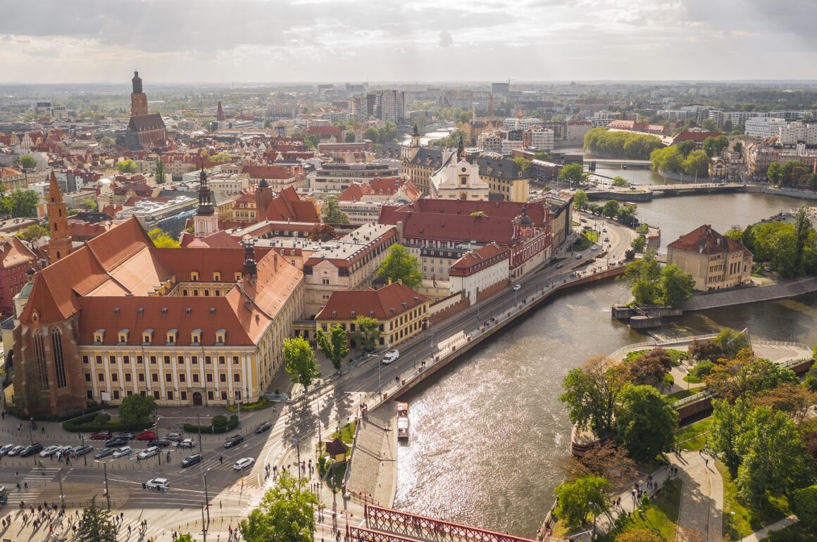 panorama Wrocławia